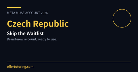 Get Meta Muse in Czech Republic (2026) - No Waitlist Method That Works