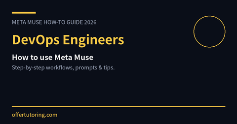 DevOps Engineers using Meta Muse in 2026 - how-to guide