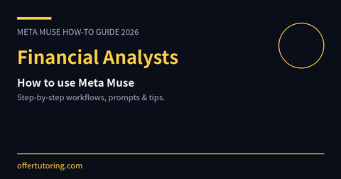 Financial Analysts using Meta Muse in 2026 - how-to guide