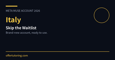 How to Get Meta Muse Account in Italy (2026) - Skip the Waitlist