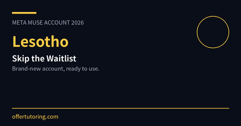 How to Get Meta Muse Account in Lesotho (2026) - Skip the Waitlist
