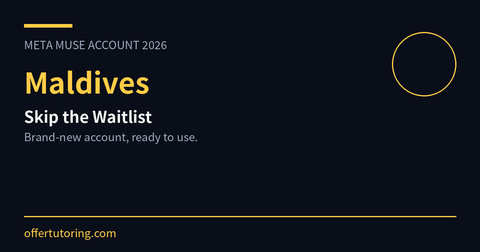 How to Get Meta Muse Account in Maldives (2026) - Skip the Waitlist