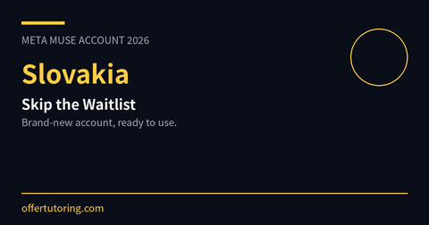 How to Get Meta Muse Account in Slovakia (2026) - Skip the Waitlist