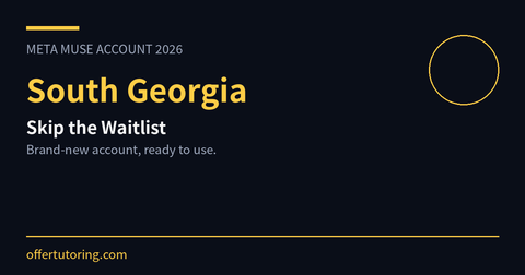 Meta Muse Account in South Georgia: Complete 2026 Registration Guide