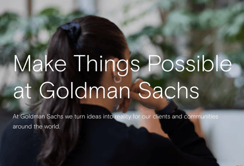 Tell me something about Goldman Sachs - Offer