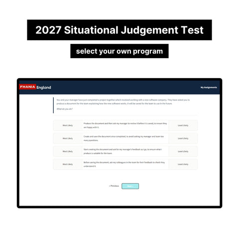 2027 Bank of England Situational Judgement Test and Video Interview and Answers
