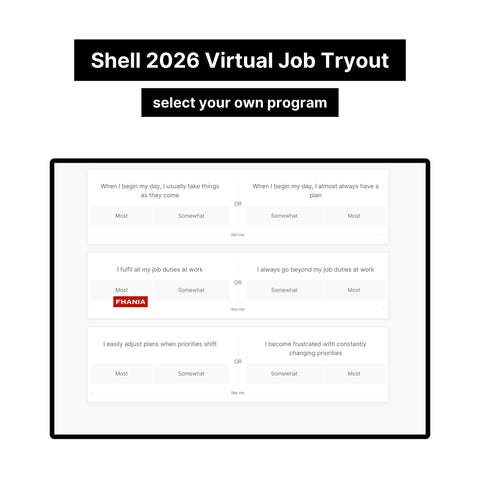 2026 Shell Virtual Job Tryout and On-demand Interview Tutorials