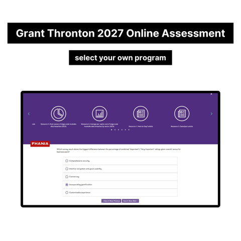 2027 Grant Thornton Online Assessment and Video Interview Tutorials