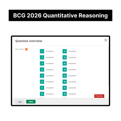 2026 BCG Consulting Career Assessment, Online Case and Quantitative Reasoning Test Tutorials