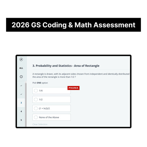 2026 Goldman Sachs Video Interview, Coding & Math Online Assessment Answers