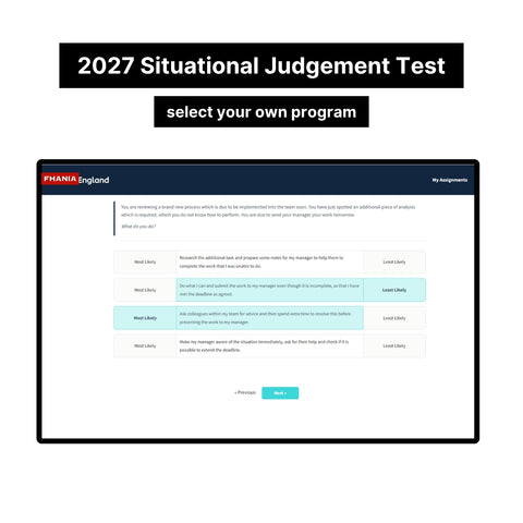 2027 Bank of England Situational Judgement Test and Video Interview and Answers