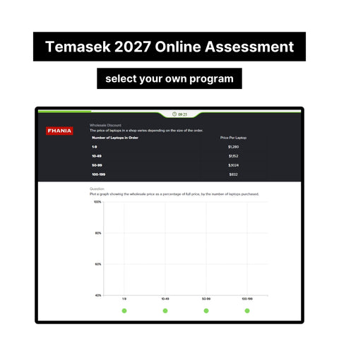 2027 Temasek Online Assessment & Video Interview Answers