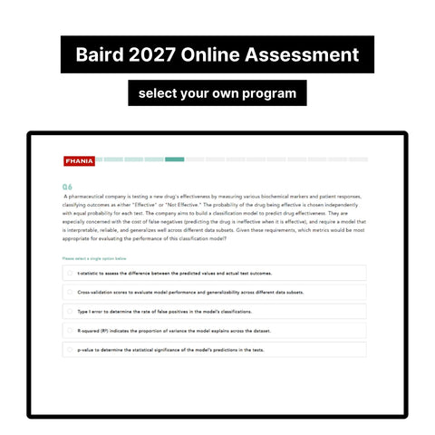 2027 Baird Online Assessment Exact Questions & Answers