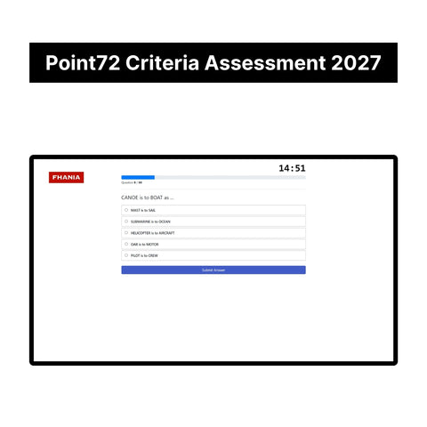 2027 Point72 Academy Criteria Assessment Exact Questions and Answers