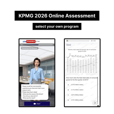 2026 KPMG Online Assessment and Video Interview Tutorials