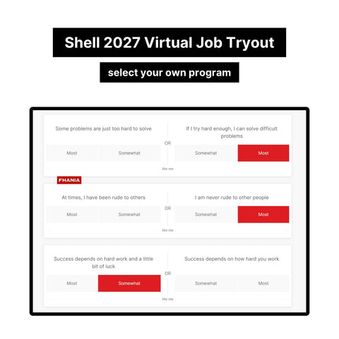 2027 Shell Virtual Job Tryout and On-demand Interview Tutorials