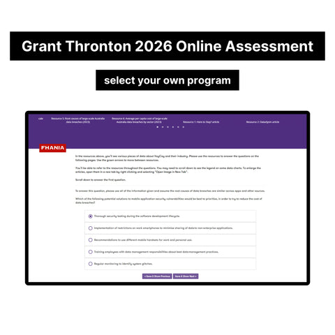 2026 Grant Thornton Online Assessment and Video Interview Tutorials