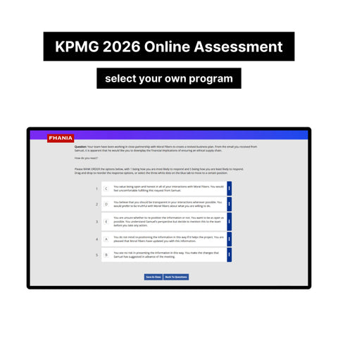 2026 KPMG Online Assessment and Video Interview Tutorials