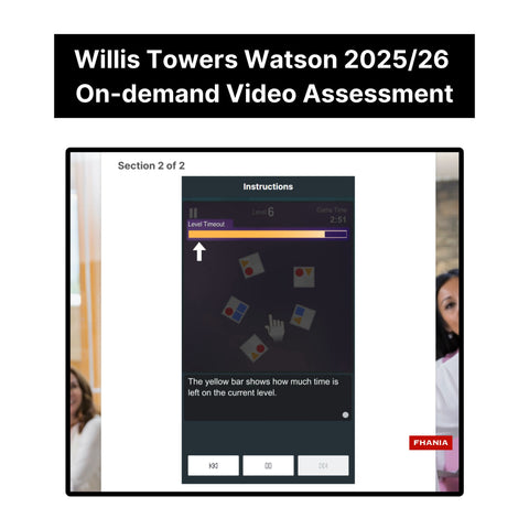 2026 Willis Towers Watson WTW On-demand Video Assessment Exact Questions and Answers