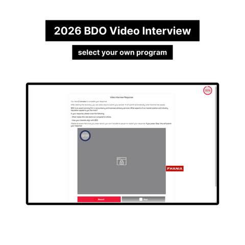 2026 BDO Interactive Assessment Online Assessment Exact Questions and Answers
