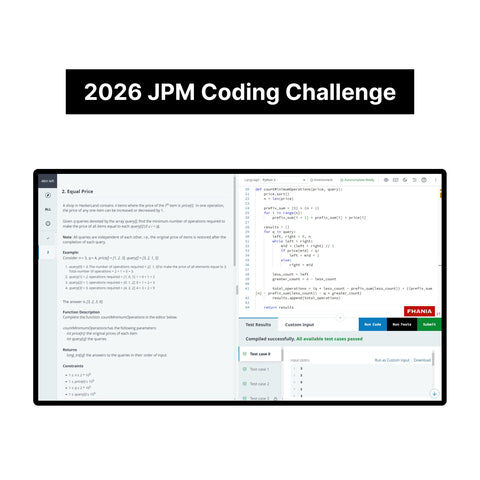2026 JP Morgan Video Interview & Coding Challenge Exact Questions and Answers