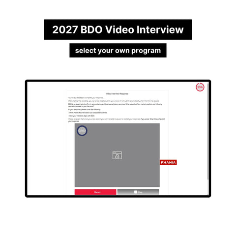 2027 BDO Interactive Assessment Online Assessment Exact Questions and Answers