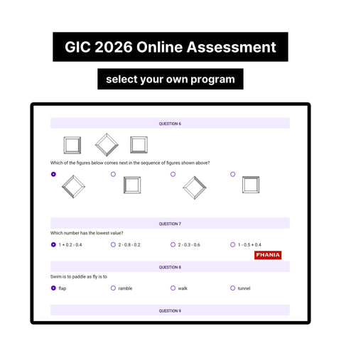 2026 GIC Learning Indicator PI Cognitive Assessment Exact Questions & Answers