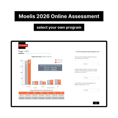 2026 Moelis Numerical and Verbal Reasoning Online Assessment Tutorials
