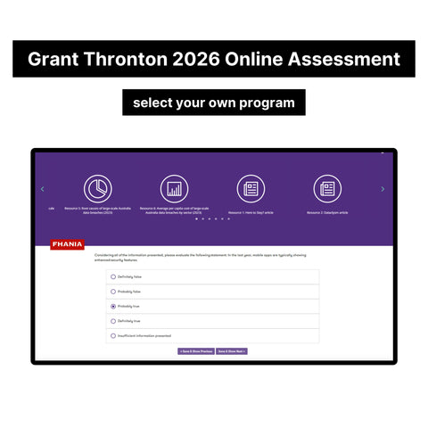 2026 Grant Thornton Online Assessment and Video Interview Tutorials