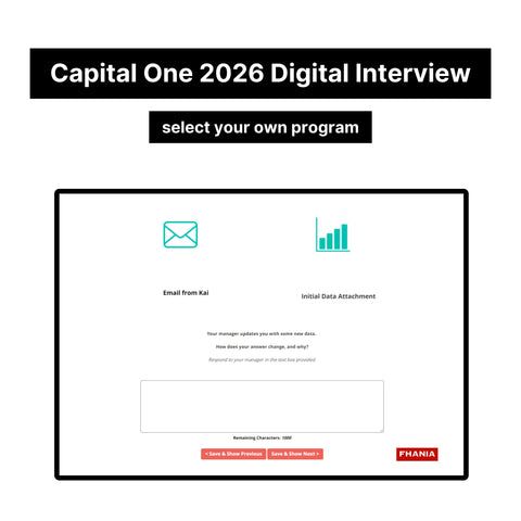 2026 Capital One Virtual Job Tryout Online Test and Digital Interview Tutorials