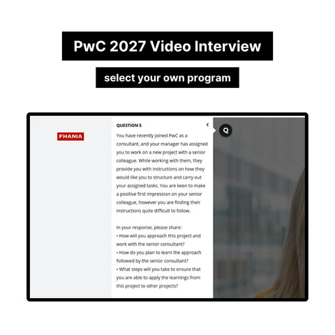 2027 PwC Online Assessment | Video Interview Tutorials