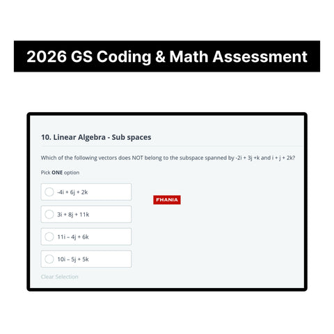 2026 Goldman Sachs Video Interview, Coding & Math Online Assessment Answers
