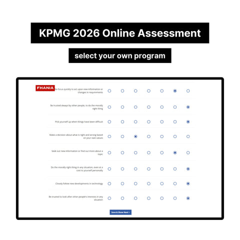 2026 KPMG Online Assessment and Video Interview Tutorials