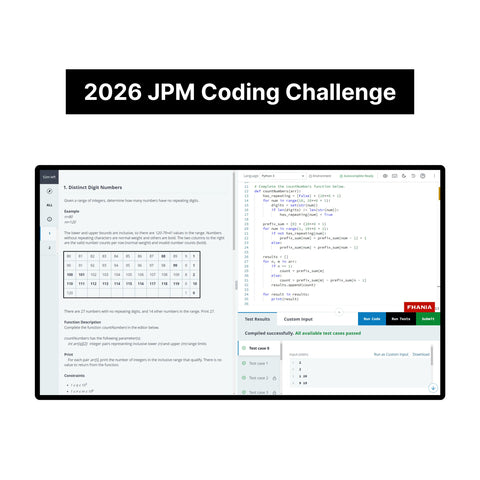 2026 JP Morgan Video Interview & Coding Challenge Exact Questions and Answers