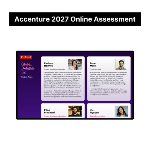 2027 Accenture Online Assessment and Video Interview Exact Questions and Answers