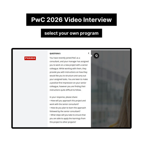 2026 PwC Online Assessment | Video Interview Tutorials