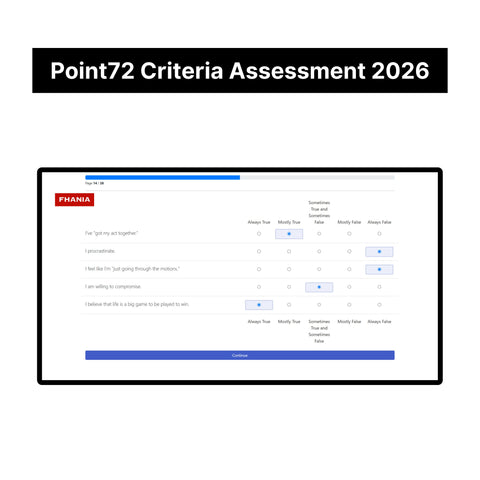 2026 Point72 Academy Criteria Assessment Exact Questions and Answers
