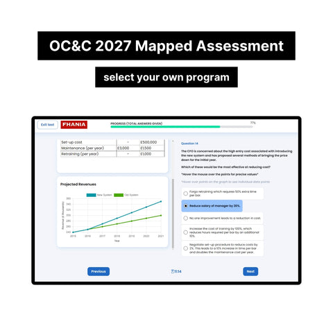 2027 OC&C Strategy Consultants Online Test Tutorials (One-Way Video Assessment and Mapped Test)