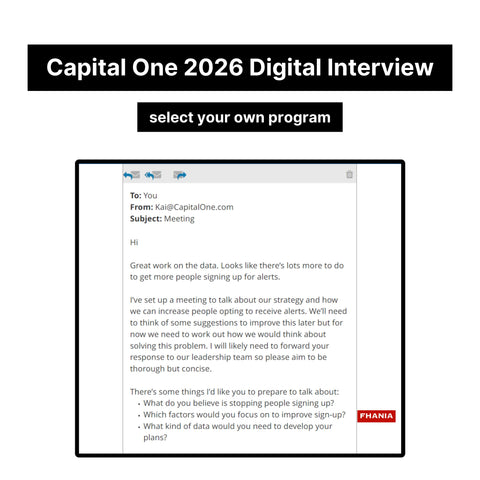 2026 Capital One Virtual Job Tryout Online Test and Digital Interview Tutorials