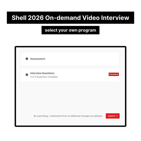 2026 Shell Virtual Job Tryout and On-demand Interview Tutorials