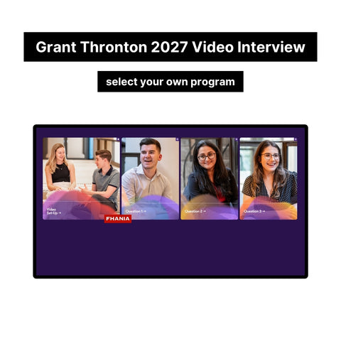 2027 Grant Thornton Online Assessment and Video Interview Tutorials
