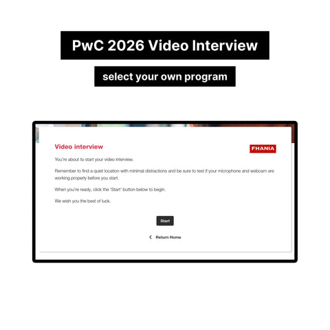 2026 PwC Online Assessment | Video Interview Tutorials