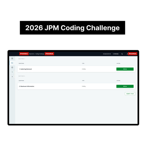 2026 JP Morgan Video Interview & Coding Challenge Exact Questions and Answers