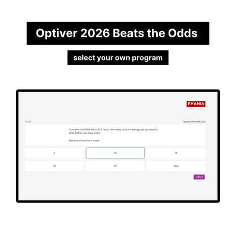 2026 Optiver Online Assessment Exact Questions & Answers