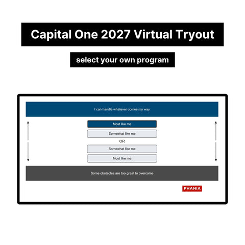 2027 Capital One Virtual Job Tryout Online Test and Digital Interview Tutorials