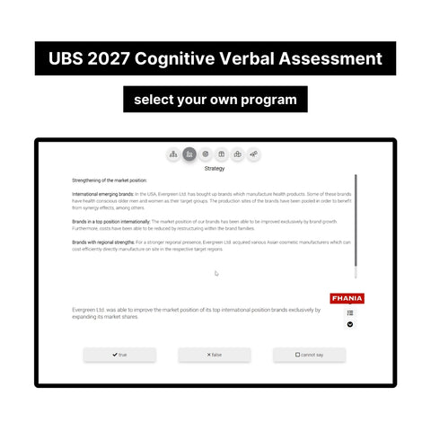 2027 UBS Online Assessment and ModernHire Video Interview Answers