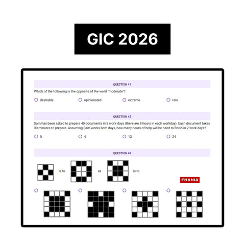 2026 GIC Learning Indicator PI Cognitive Assessment Exact Questions & Answers