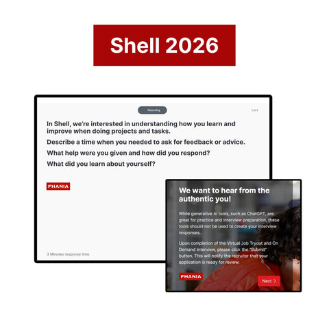 2026 Shell Virtual Job Tryout and On-demand Interview Tutorials