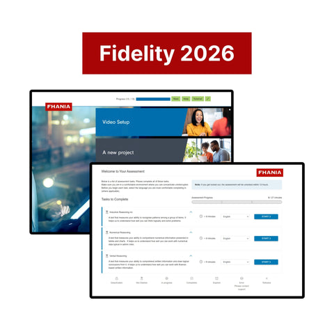 2026 Fidelity International Online Assessment Tutorials