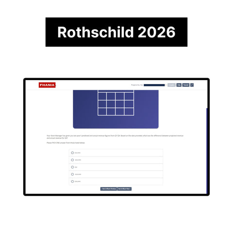 2026 Rothschild Blended Online Assessment Exact Questions and Answers